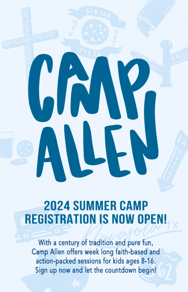 Now Open: Camp Allen 2024 Summer Camp Registration